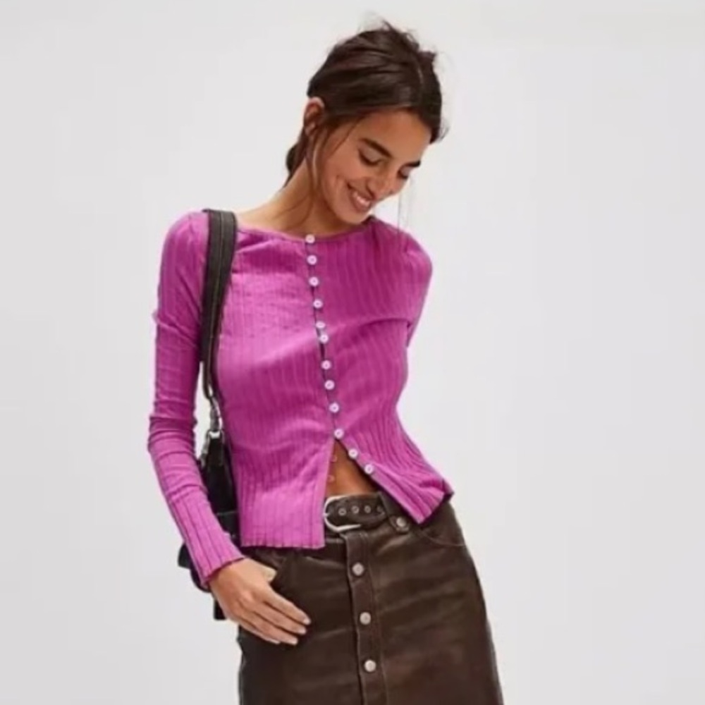 Free People Tilly Long Sleeve Cardi